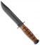 Ka-Bar Short USMC Fighting/Utility Knife Leather Sheath (5.25" Black) 1250