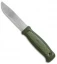 Morakniv Kansbol Fixed Blade Knife OD Green w/ Multi-Mount Sheath (4.125" Satin)