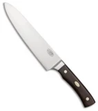 Fallkniven CMT Chefs Alpha Fixed Blade Knife Maroon Micarta (8" Satin)
