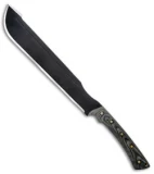 Condor Discord Machete Fixed Blade Knife Gray Micarta (17.75" Black)