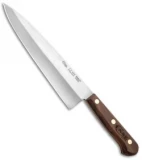 Case Cutlery Chef's Fixed Blade Knife Walnut (8" Satin) 07316
