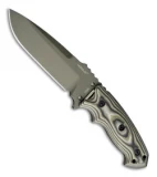 Hogue Knives EX-F01 Tactical Fixed Blade Knife Green G-10 (5.5" Green) 35171
