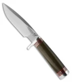 BlackJack Classic Model 125 Fixed Blade Knife Green Micarta (5" Satin)