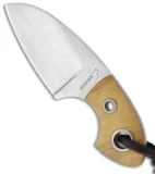 Boker Plus Gnome Olive Fixed Blade Knife (2" Satin) 02BO238