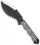 TOPS Knives Cuma Tak-Ri 2 Knife Kukri Fixed Blade (7" Black Plain) CUMATK-02