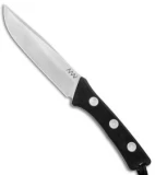 Acta Non Verba Knives Fixed Blade Knife (3.94" Stonewash) Leather ANVP300
