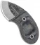 Condor Tortuga Neck Knife Fixed Blade Gray Mcarta (1.4" Black)