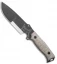 Fox Knives Sherpa Fixed Blade Knife Green Micarta (5.50" Two-Tone) FX-610