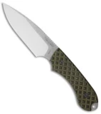 Bradford Knives Guardian4 Knife Black/OD Green G-10 (False Edge/N690/Satin)