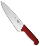 Victorinox Cutlery 8" Chef's Kitchen Knife Red Fibrox VN5206120