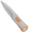 WE Knife Co. OSS Dagger Fixed Blade Knife Orange G-10 (2" Stonewash)