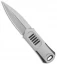 WE Knife Co. OSS Dagger Fixed Blade Knife Black G-10 (2" Stonewash)