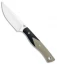 Bestech Knives Heidi Blacksmith Fixed Blade Knife Beige G-10 (3.1" Satin)