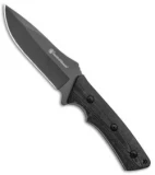Smith & Wesson Fixed Blade Knife Black G-10 (4.3" Gray) SWF1LCP