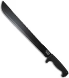 SOG SOGfari Machete Fixed Blade Knife (18" Black) MC-02