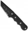 TOPS Knives Special Assault Weapon Fixed Blade Knife (3.5" Serr) SAW-02
