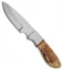 Tallen Kodiak Rampage Fixed Blade Knife Brown Bone (4" Satin) PA3400BO