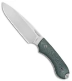 Bradford Knives Guardian5 Fixed Blade Knife 3D Black Micarta (5.5" Stonewash 3V)