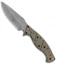 V Nives Altered Beast Fixed Blade Knife Coyote Snow G-10 (4.25" Bead Blast)
