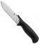 Spyderco Zoomer Fixed Blade Knife Black G-10 (5.2" Satin) FB42GP