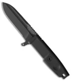 Extrema Ratio Defender Fixed Blade Knife Black Forprene (4" Black)