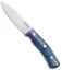 Casstrom No. 10 SFK Fixed Blade Knife Blue Birch (4" Satin)