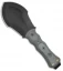 TOPS Knives Tracker Digger Fixed Blade Knife Black Micarta (4.75" Black)