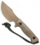 Treeman Combat Knives Path Finder Fixed Blade Knife Green Micarta (4.2" Coyote)
