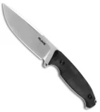 RUIKE Jager Fixed Blade Knife Black G-10 (4.5" Stonewash) F118