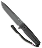 Kizlyar Supreme Knives Alpha D2 Tactical Fixed Blade Knife (6" Gray)