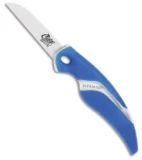 Camillus Cuda Bait Fixed Blade Knife Blue (2.375" Bead Blast) 18834