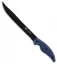 Camillus Cuda Professional Fixed Blade Knife Blue Micarta (9" Black) CM18129