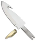 Tallen Raptor Gut Hook Fixed Blade Knife Blank (4" Satin) BL-SM02