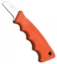 Bear & Son Powergrip Utility Orange Kraton Fixed Blade Knife (1.625" Satin) 4660