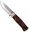 Karesuando Kniven Hunter 8 Fixed Blade Knife Curly Birch/Horn (3.25" Satin)
