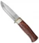 Karesuando Kniven Hunter 10 Fixed Blade Knife Curly Birch/Horn (3.875" Satin)