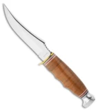 Ka-Bar Skinner Hunting Fixed Blade Knife Leather (4.375" Polish) 1233