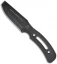 TOPS Knives Jensen Survival Tool Fixed Blade Knife (3.5" Black) JST-01