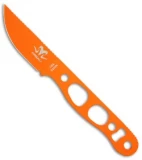 Argali Col Fixed Blade Knife (2.5" Orange) Sunset Orange Sheath