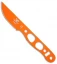 Argali Col Fixed Blade Knife (2.5" Orange) Sunset Orange Sheath
