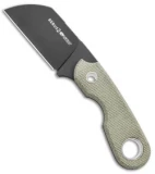 Viper Knives Berus Fixed Blade Knife Sheepsfoot Green Micarta (2.6" DLC)