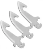 Cold Steel Click-N-Cut Replacement Blade  3 Pack (2.5" Gut Hook) 40AP3E
