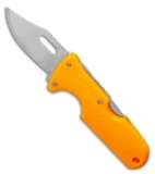 Cold Steel Click-N-Cut Hunter Knife Orange ABS (2.5" Stonewash)