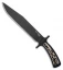 Cold Steel Drop Forged Bowie Fixed Blade Knife (9.5" Black) 36MK