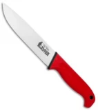 Cold Steel Scalper Slock Master Fixed Blade Knife Red Kray-Ex (6.5") 20VSTW