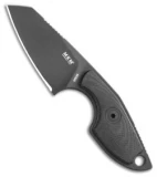 MKM Voxnaes Mikro 2 Fixed Blade Knife Black G-10 (2" Black)