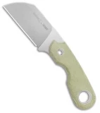 Viper Knives Berus Fixed Blade Knife Sheepsfoot Green Micarta (3.5" Satin)