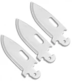 Cold Steel Click-N-Cut Replacement Blade  3 Pack (2.5" Drop Point) 40AP3A