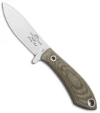White River Knives Sendero Pack Knife Olive Drab Micarta (3.25" Stonewash)