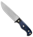 Condor Blue Havoc Fixed Blade Knife Blue/Black Micarta (5.5" Satin)